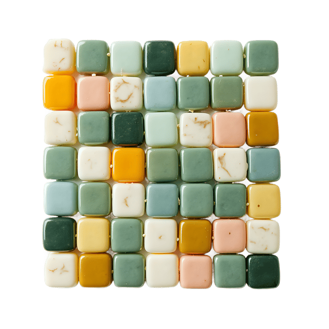 Free transparent PNG: Pressed Glass Tesserae PNG Clipart  Ideal for Artistic Creations  Decor