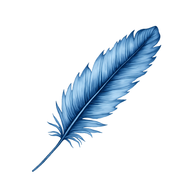 Free transparent PNG: Blue Jay Feather  Frosted Tips Bird Clipart, free download png