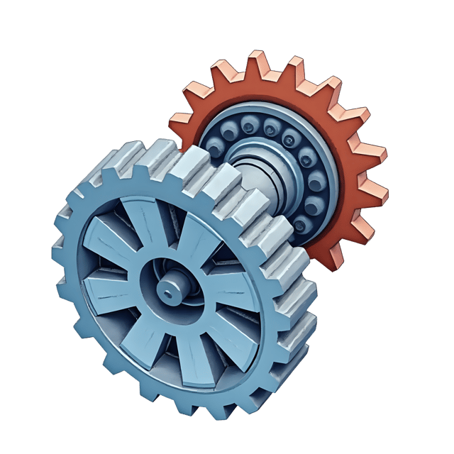 Free transparent PNG: Robot Joint with Gear Teeth  Engineering Clipart, free download png