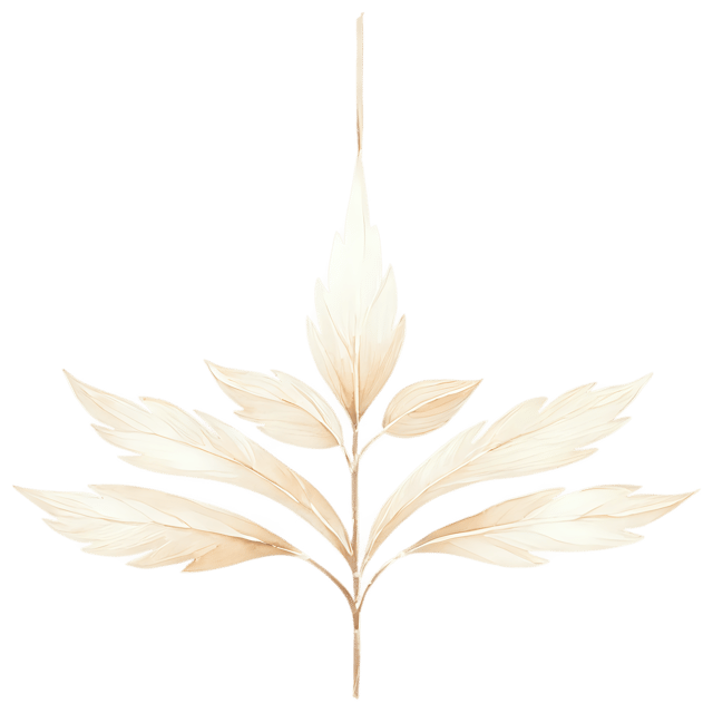 Free transparent PNG: Watercolored Whitewashed Wood Ornament - Transparent Watercolor PNG Illustration