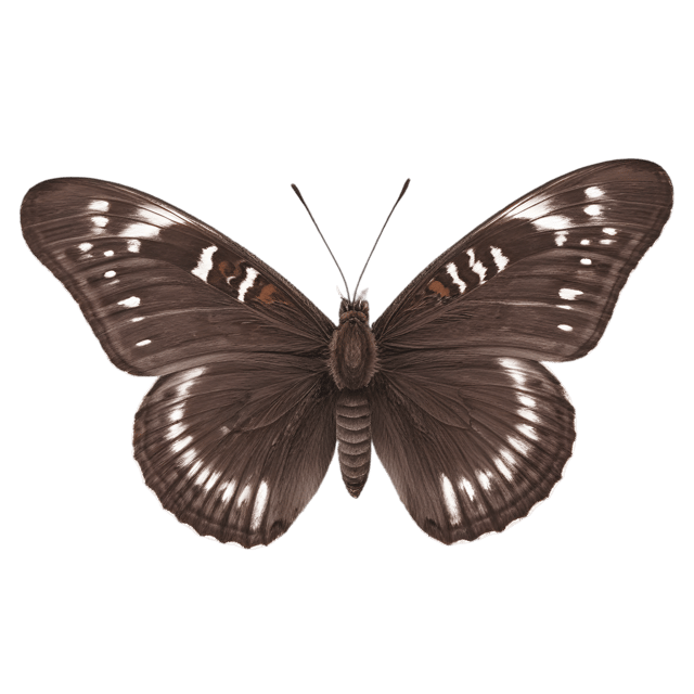 Free transparent PNG: Duskywing Butterfly PNG with Transparent Background for Art and Design