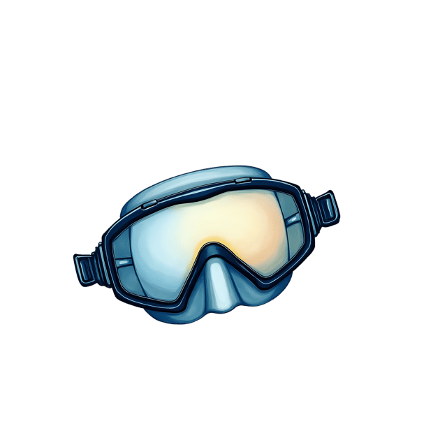 Free transparent PNG: Diving Goggles  Underwater Adventure Clipart, free transparent png download