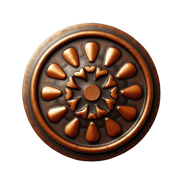 Free transparent PNG: Copper Button with Warm Aged Patina  Rustic Clipart, free download png