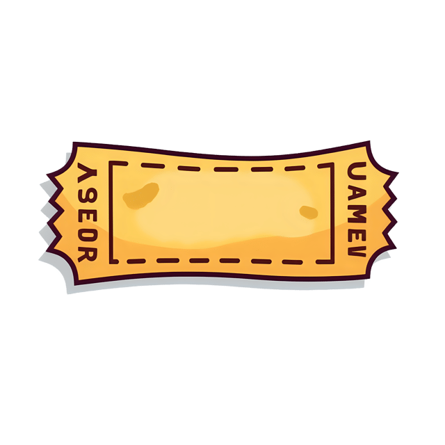 Free transparent PNG: Ticket Stub Strip  Free Downloadable PNG