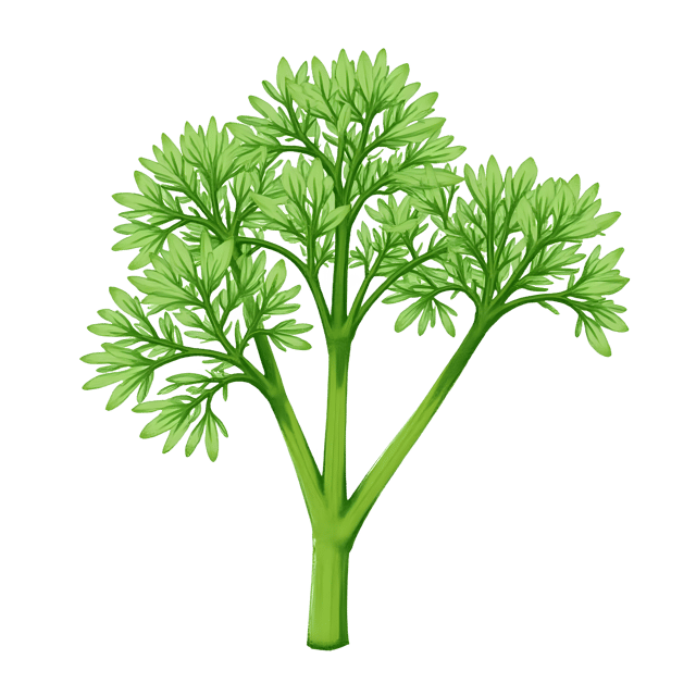 Free transparent PNG: Fennel Leaf Bunch  Herbs Clipart, free downloadable png