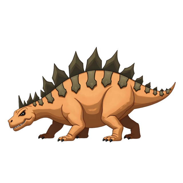 Free transparent PNG: Stegosaurus with Armored Plates Transparent Background PNG