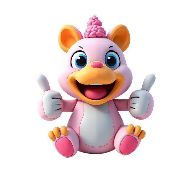 Free transparent PNG: 3D Figure Design with Transparent Background PNG Format