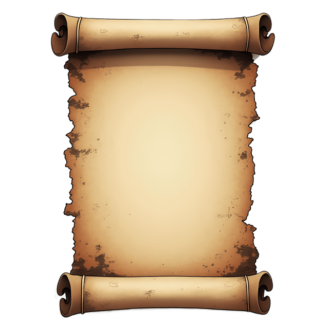 Free transparent PNG: Scroll with Ancient Letters and Swirl Trim  Classic Design Clipart, free transparent png download