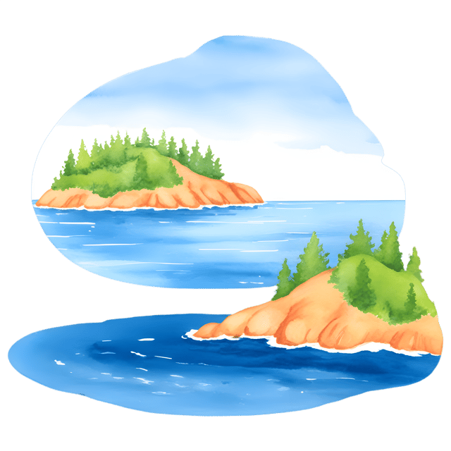 Free transparent PNG: Oceania Landscape with Transparent Background PNG