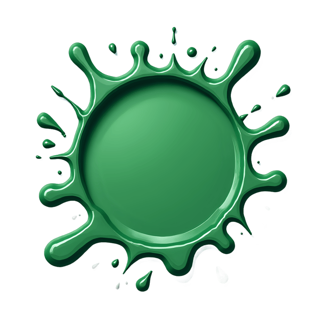 Free transparent PNG: Vintage Green Paint Splash  Artistic Design Clipart, free png download