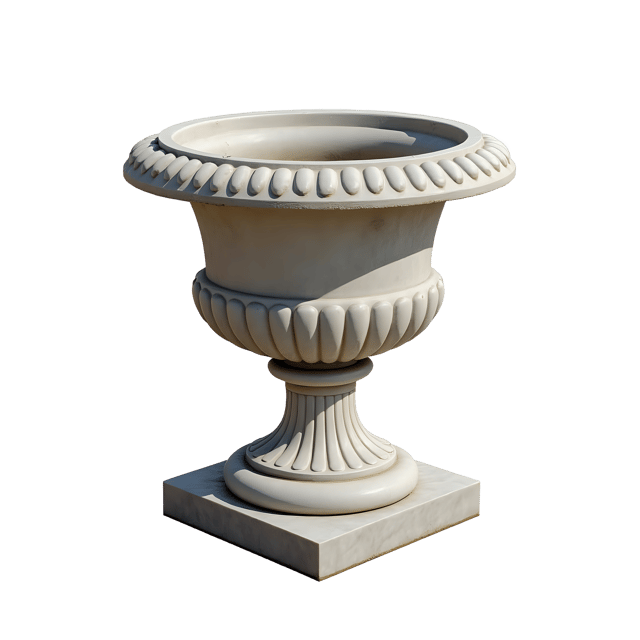 Free transparent PNG: Marble Garden Urn PNG Clipart  Perfect for Decor  Design