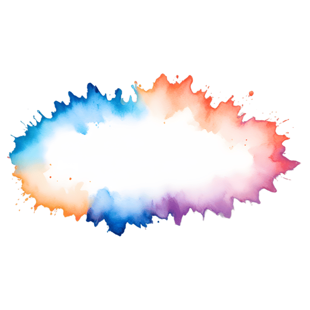 Free transparent PNG: Abstract Pigment Burst PNG with Transparent Background