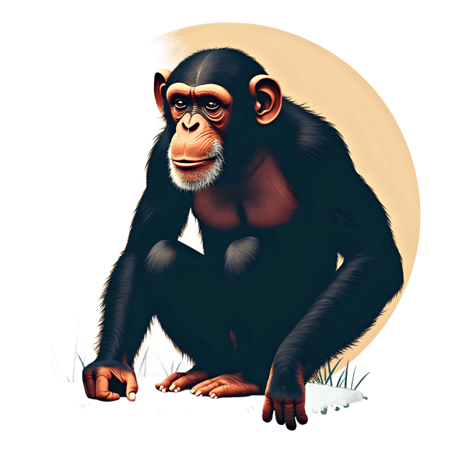 Free transparent PNG: Chimpanzee PNG Clipart  Perfect for Wildlife Projects  Education