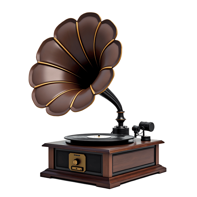 Free transparent PNG: Gramophone PNG Clipart  Ideal for Vintage Audio  Music Themes
