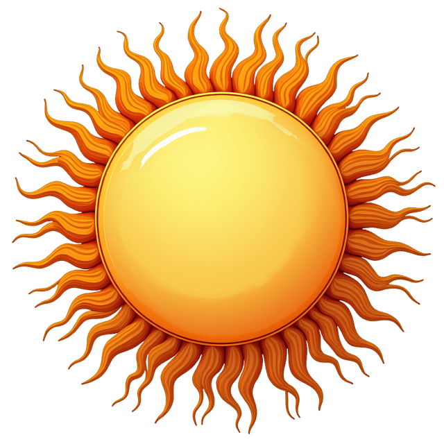 Free transparent PNG: Vintage Sun and Rays Illustration  Free Downloadable PNG Clipart