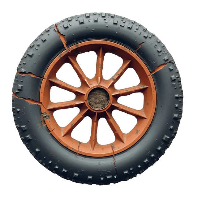 Free transparent PNG: Cracked Wheel  Vintage Clipart, free transparent png download