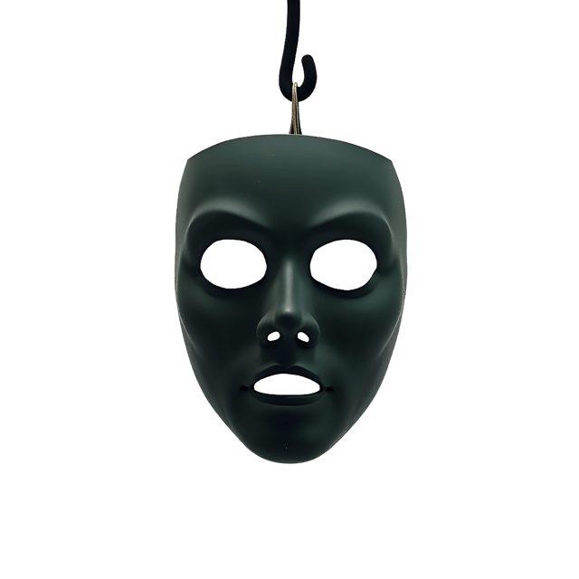 Free transparent PNG: Transparent Dark Mask PNG for Creative Design and Decor