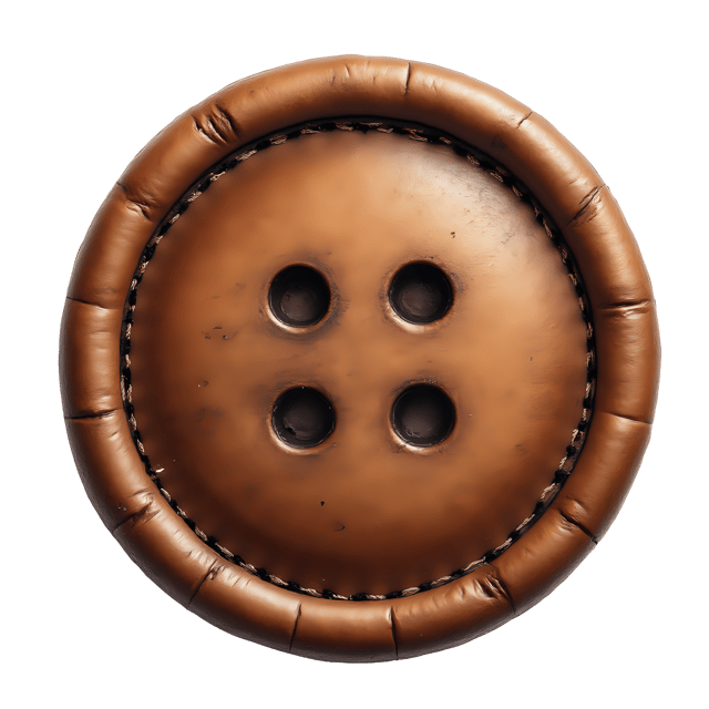 Free transparent PNG: Jacket Button with Leather Surface  Fashion Design Clipart, free download png
