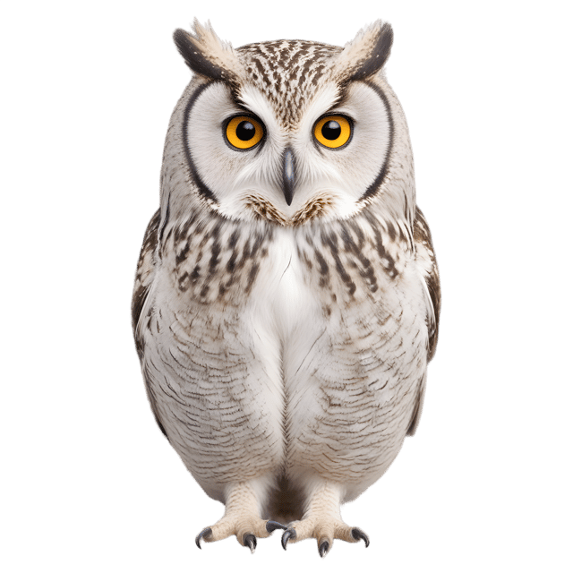Free transparent PNG: Owl Bird Transparent PNG for Nature and Animal Artwork