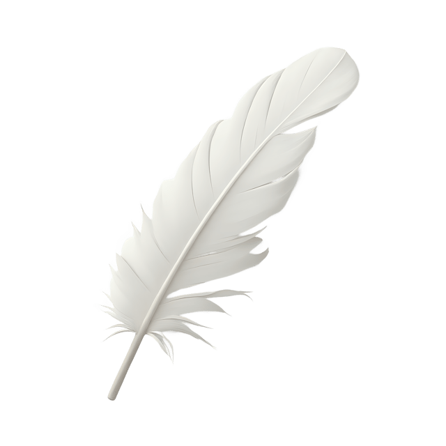 Free transparent PNG: Soft White Feather  Elegant Clipart, free download png