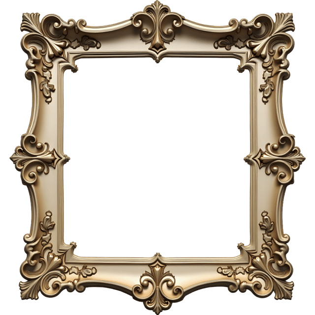 Free transparent PNG: Rococo Style Frame PNG Clipart  Elegant Decorative Design Element