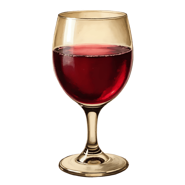Free transparent PNG: Vintage Hand-Painted Wine Cup PNG Clipart  Perfect for Classic Design  Decor