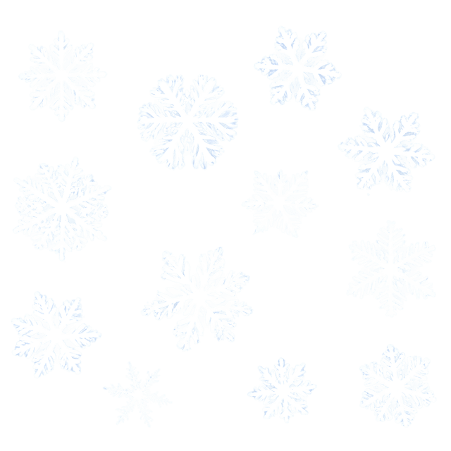 Free transparent PNG: Soft White Snowflakes Transparent PNG Background for Winter and Seasonal Design