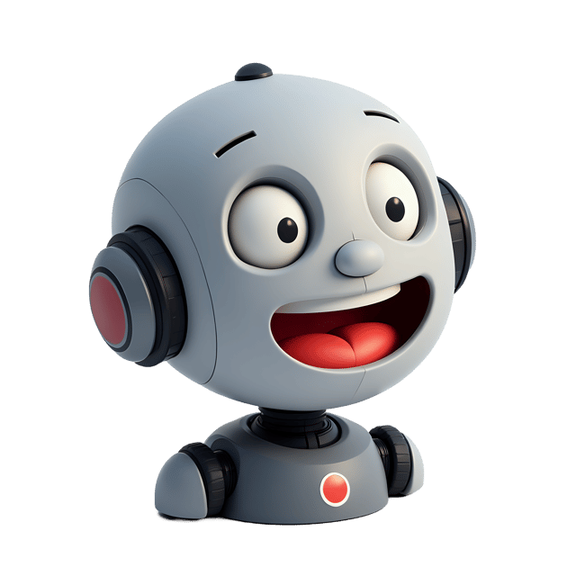 Free transparent PNG: Plastic Robot Face with Smile  Fun Clipart, free png download