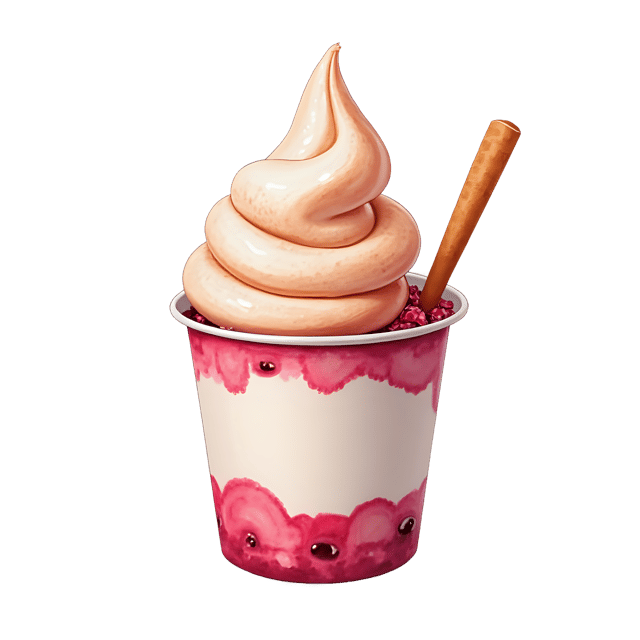 Free transparent PNG: Frozen Yogurt Cup  Dessert Clipart, free downloadable png