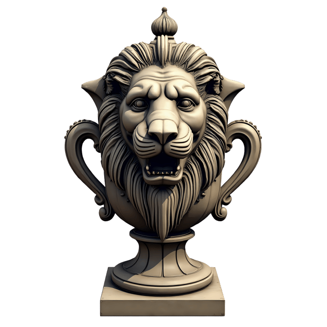 Free transparent PNG: Lion-head urn PNG Clipart  Perfect for Decor and Symbolic Designs