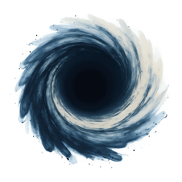 Free transparent PNG: Black Hole Swirl  Space Clipart with Light Trails, free png download