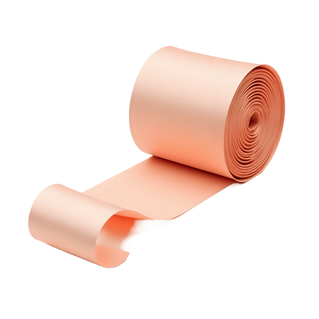 Free transparent PNG: Satin Ribbon Roll  Pale Peach, free download png clipart