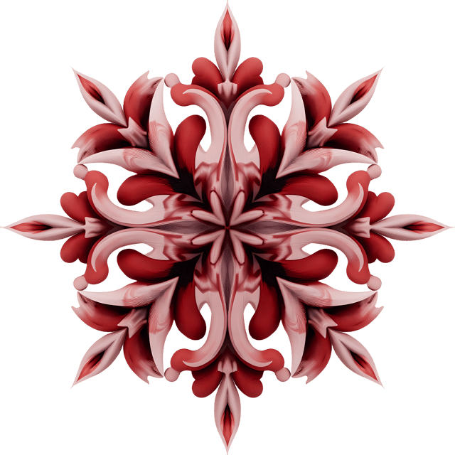 Free transparent PNG: Symmetrical Abstract Forms PNG with Transparent Background for Modern Design