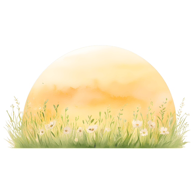 Free transparent PNG: Golden Meadow with Transparent Background PNG for Nature and Decor