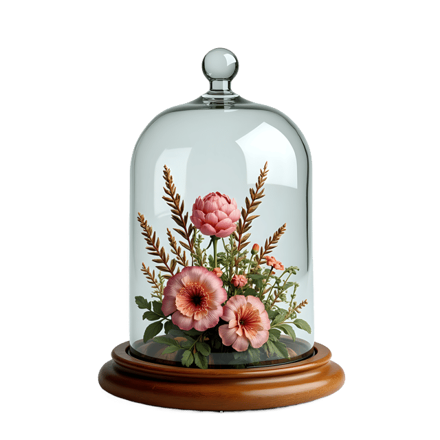 Free transparent PNG: Victorian Glass Cloche PNG Clipart  Perfect for Victorian-Inspired Design  Crafts