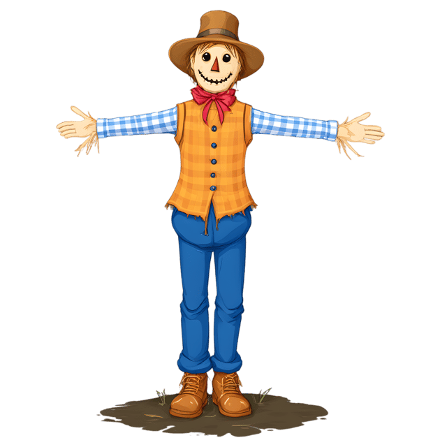 Free transparent PNG: Spare Scarecrow PNG with Transparent Background