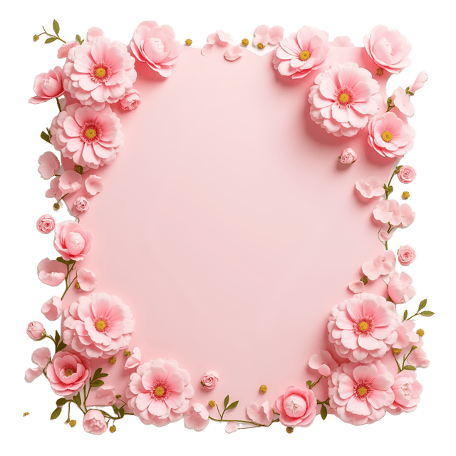 Free transparent PNG: Soft Pastel Pink Fabric with Intricate Floral Details