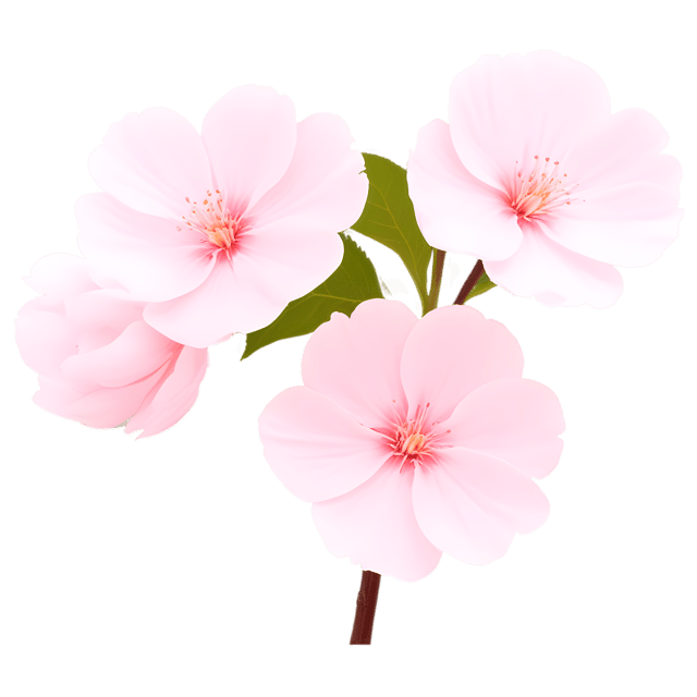 Free transparent PNG: Soft Pink Blossoms Tree PNG with Transparent Background for Floral Design