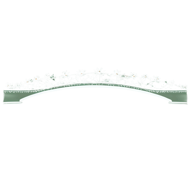 Free transparent PNG: Floral Festival Bridge PNG with Transparent Background for Artistic and Decorative Uses