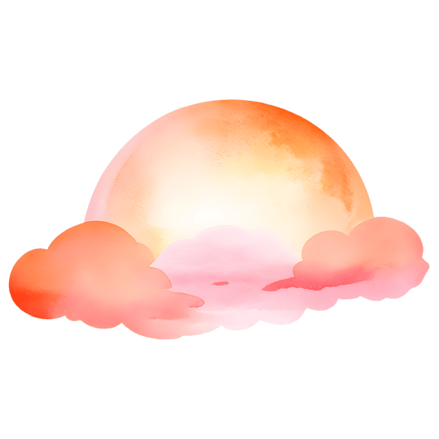 Free transparent PNG: Vibrant Sunset Sky PNG with Transparent Background for Art and Design