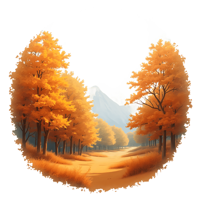 Free transparent PNG: Autumn Foliage PNG with Transparent Background for Nature and Seasonal Imagery