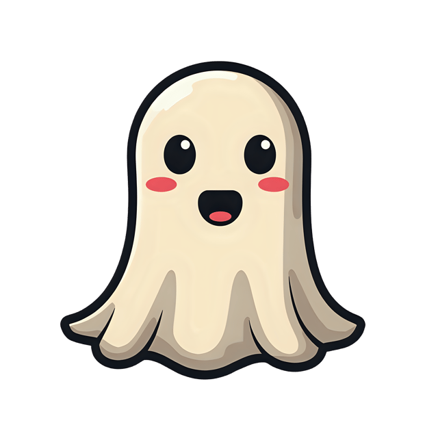 Free transparent PNG: Ghost Emoji PNG Clipart  Perfect for Halloween, Party Themes  Digital Creations