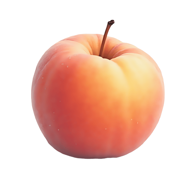 Free transparent PNG: Peach PNG Clipart  Perfect for Summer Projects  Dessert Themes