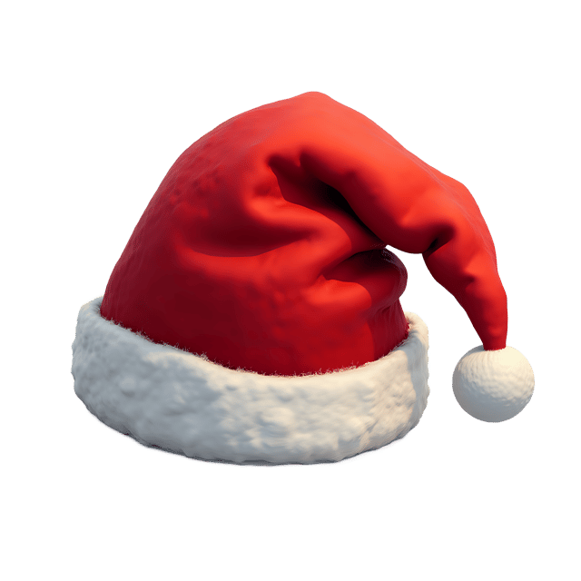 Free transparent PNG: Christmas Hat PNG Clipart  Perfect for Holiday Projects  Celebrations