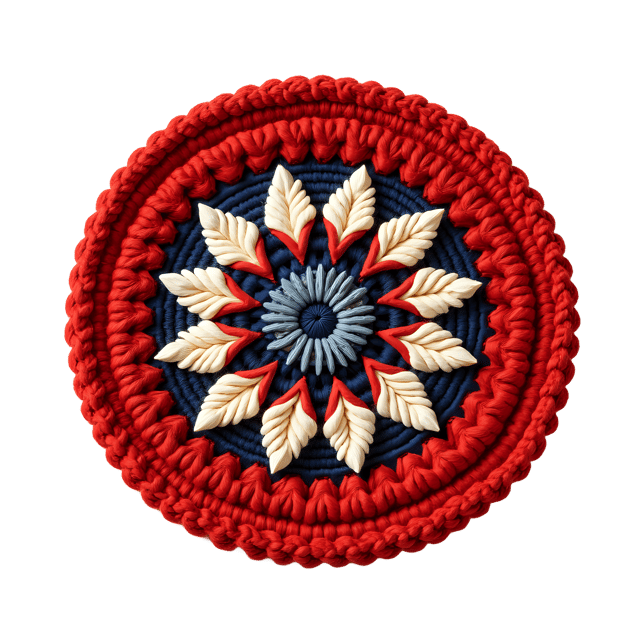 Free transparent PNG: Knitted Coaster PNG Clipart  Perfect for Crafting  Home Decor