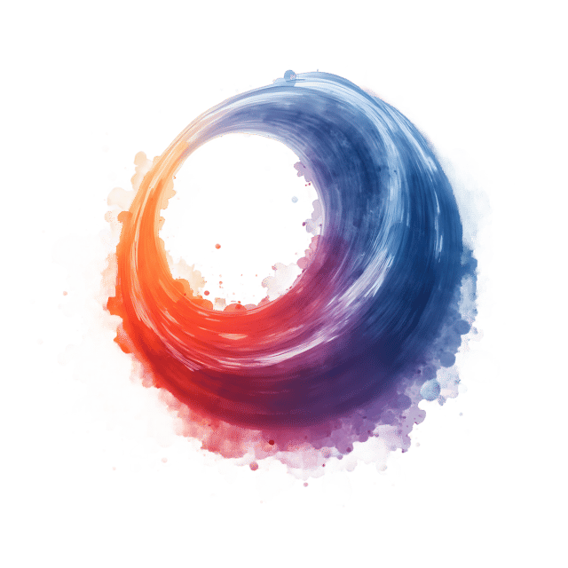 Free transparent PNG: Color Swirl in Space Near Comet  Free Artistic PNG Download