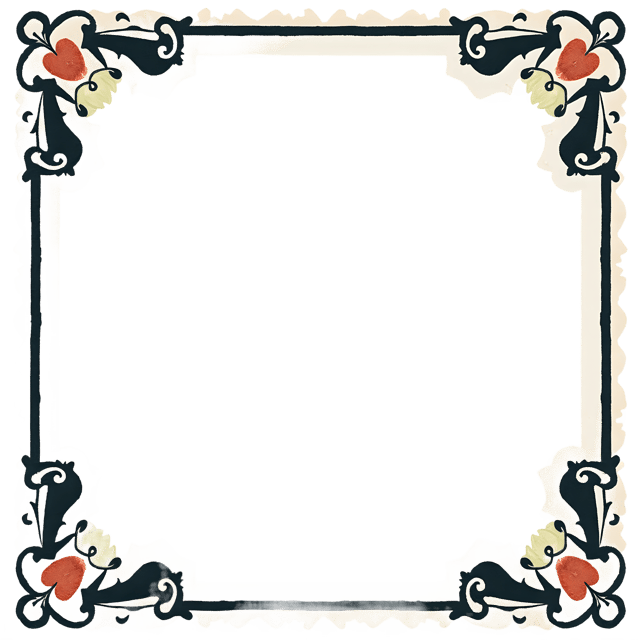 Free transparent PNG: Retro Stamp Border  Vintage Style Design Clipart, free download png