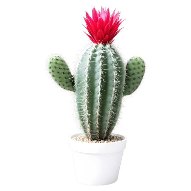 Free transparent PNG: Feather Cactus Transparent PNG for Botanical Art and Design