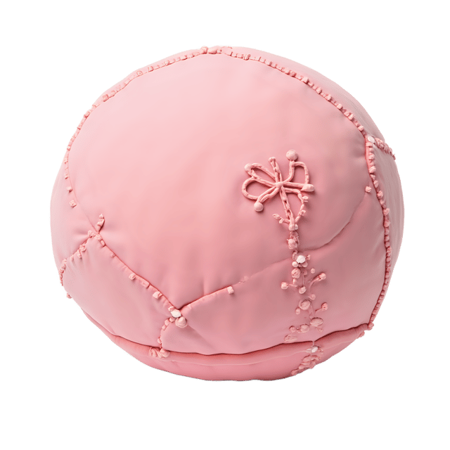 Free transparent PNG: Bubble Gum Pink Soft Sphere Embroidery Art PNG