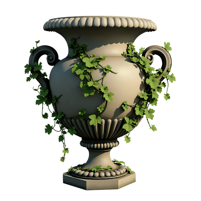 Free transparent PNG: Large Giardini Urn  Classic Garden Clipart, free downloadable png